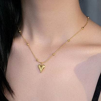 BUY 1 GET 2 FREE!!!  Heart Necklaces & Pink Tulip Bracelet Set