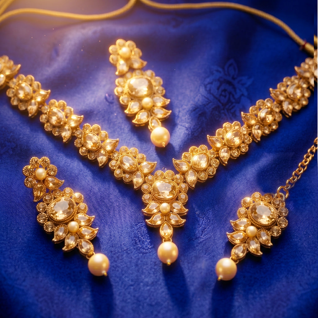 Flower Jewellery set