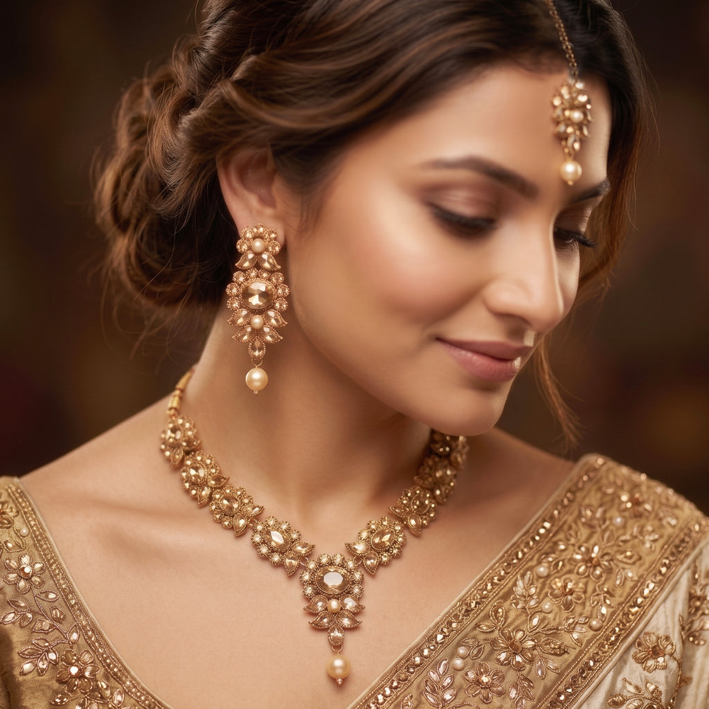 Flower Jewellery set