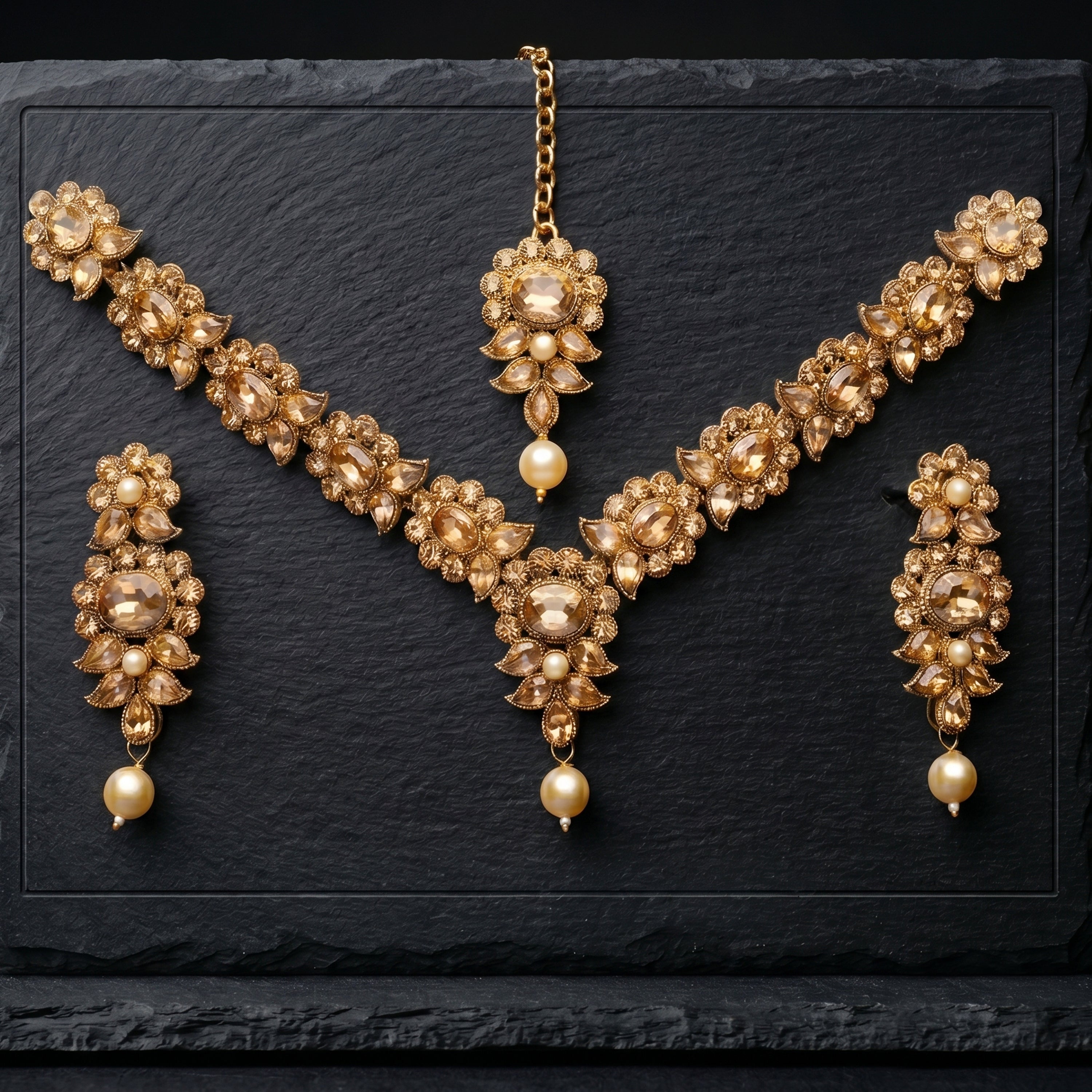 Flower Jewellery set